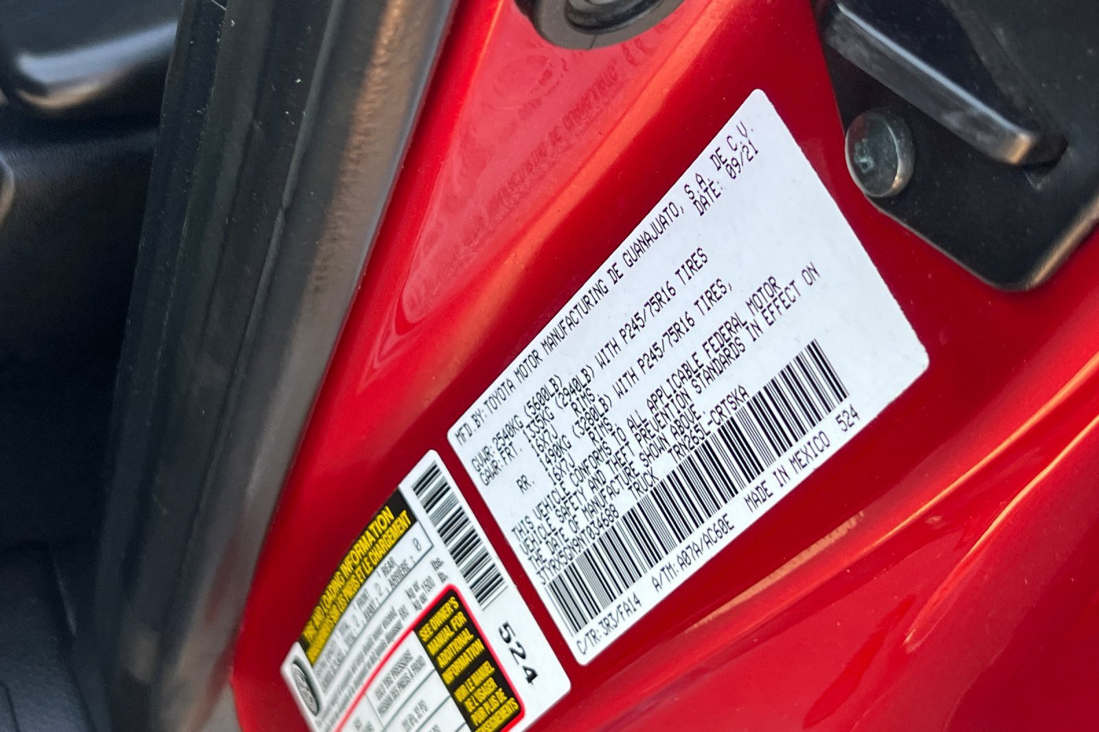 Used 2022 Toyota Tacoma SR RWD image 37