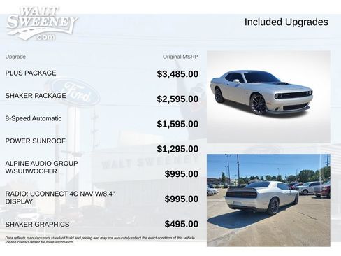 Used 2023 Dodge Challenger R/T Scat Pack w/ Plus Package RWD image 11