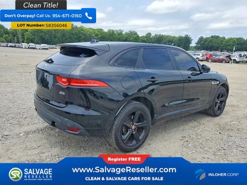 Used 2018 Jaguar F-PACE R-Sport AWD/4WD image 4