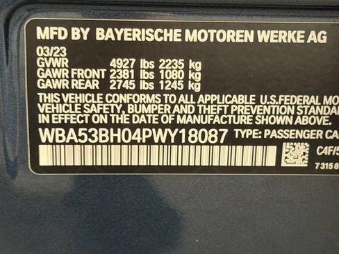 Used 2023 BMW 530i w/ M Sport Package RWD image 41