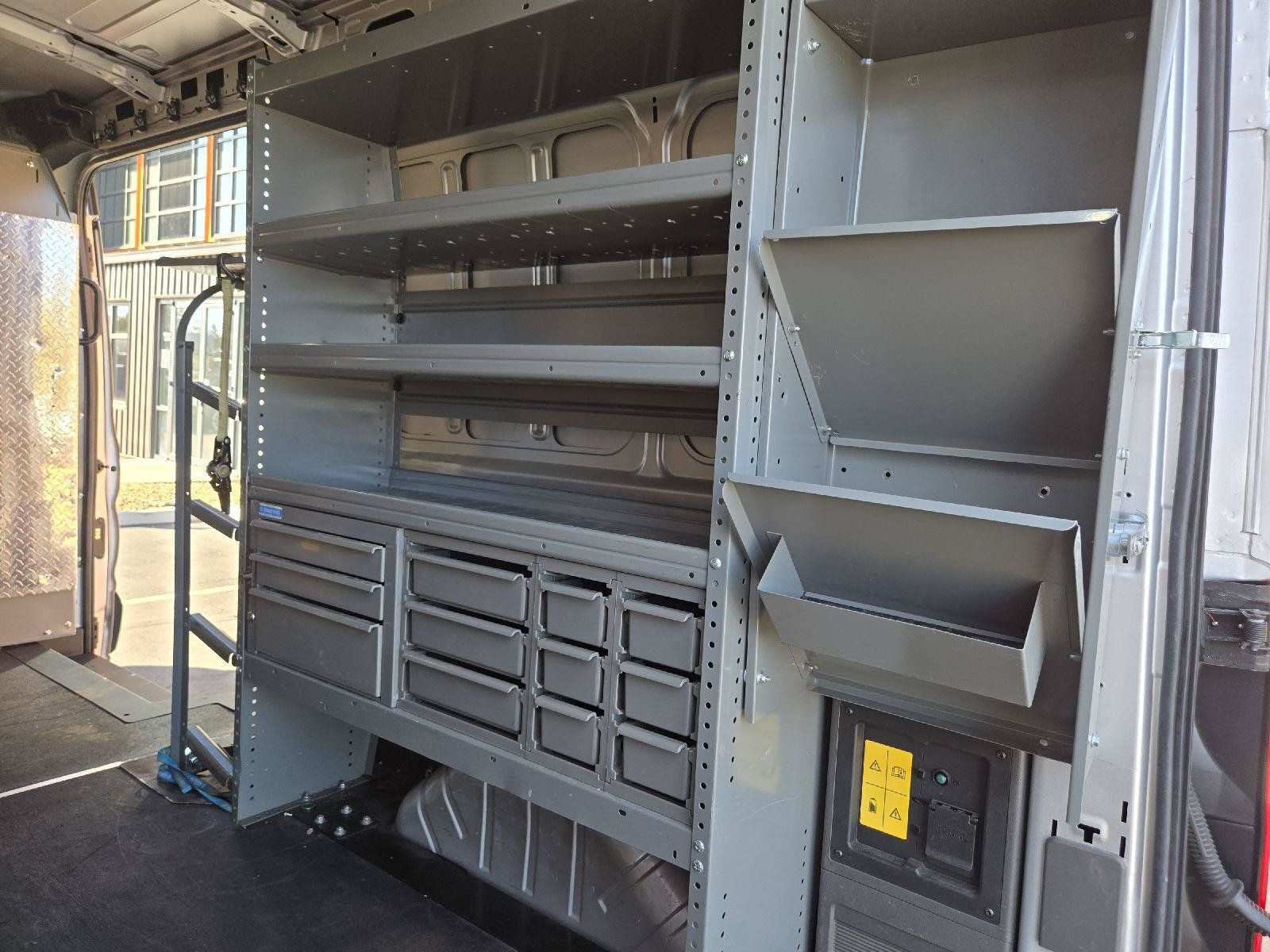 Used 2022 Ford E-Transit Medium Roof w/ Parcel Delivery Package RWD image 22