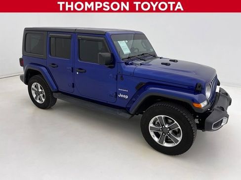Used 2018 Jeep Wrangler Unlimited Sahara image 1