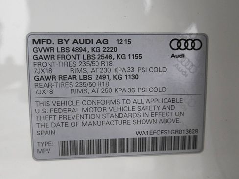Used 2016 Audi Q3 2.0T Premium Plus AWD/4WD image 49