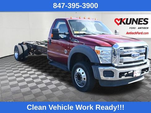 Used 2016 Ford F550 2WD Regular Cab Super Duty w/ XLT Interior Package image 1
