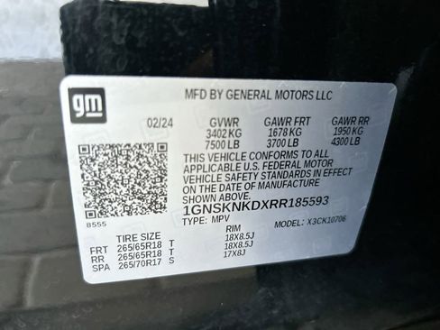 Used 2024 Chevrolet Tahoe LT image 50