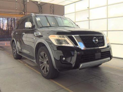 Used 2017 Nissan Armada Platinum w/ Captain Seat Package image 2