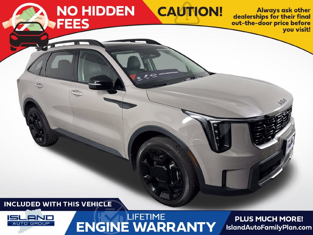 Certified 2025 Kia Sorento X-Line EX AWD/4WD 360° Tour
