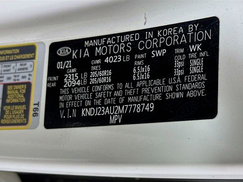 Certified 2021 Kia Soul S FWD image 32