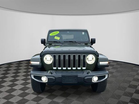 Used 2021 Jeep Wrangler Unlimited Sahara w/ LED Lighting Group image 2
