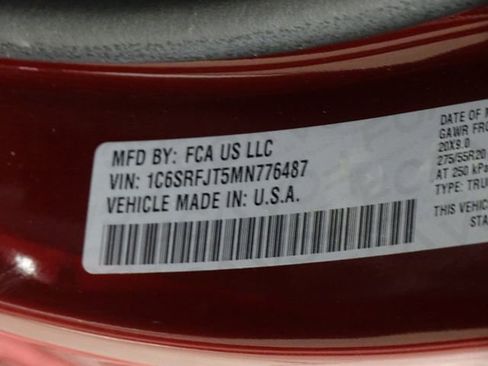 Used 2021 RAM 1500 Laramie image 19