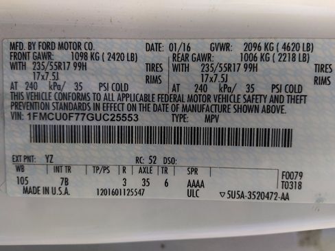 Used 2016 Ford Escape S image 33