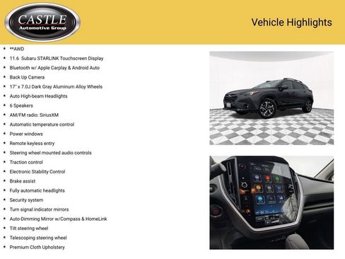 Certified 2024 Subaru Crosstrek 2.0i Premium w/ Crosstrek Mirror Package image 4