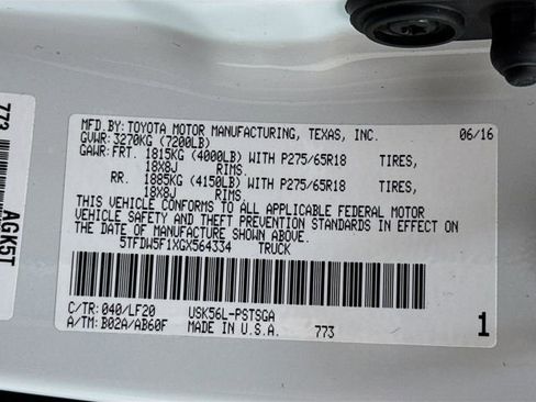 Used 2016 Toyota Tundra TRD Pro image 31