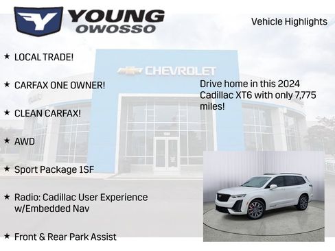 Certified 2024 Cadillac XT6 Sport image 7