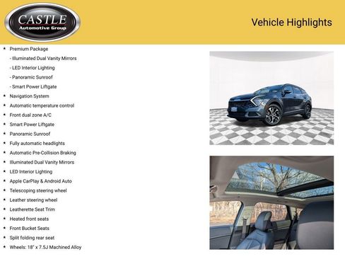 Used 2025 Kia Sportage EX w/ Premium Package AWD/4WD image 4