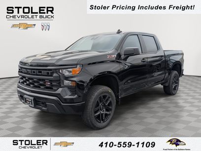 New 2026 Chevrolet Silverado 1500 Custom Trail Boss w/ Turbomax Blackout Package