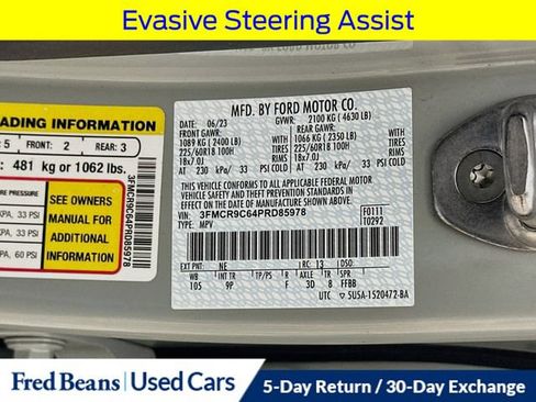 Used 2023 Ford Bronco Sport Outer Banks w/ Tech Package AWD/4WD image 40