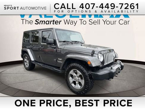 Used 2017 Jeep Wrangler Unlimited Sahara w/ Max Tow Package image 1