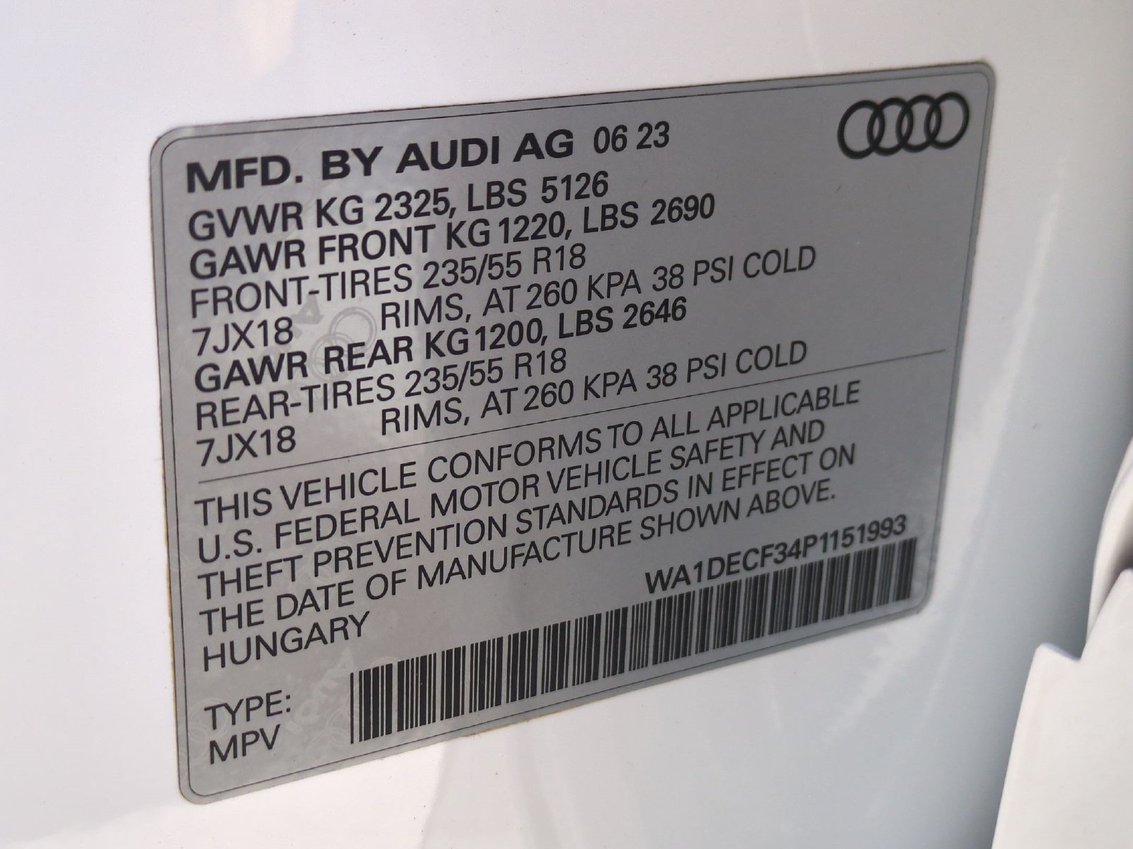 Used 2023 Audi Q3 2.0T Premium w/ Convenience Package AWD/4WD image 17