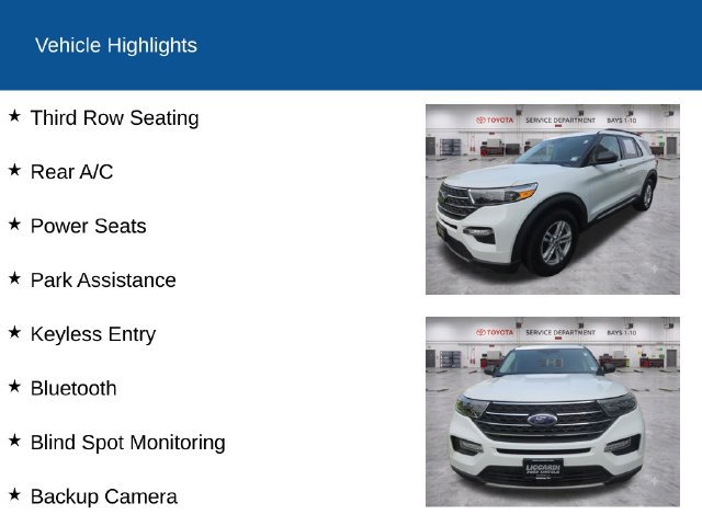 Used 2022 Ford Explorer XLT w/ Equipment Group 202A AWD/4WD image 2