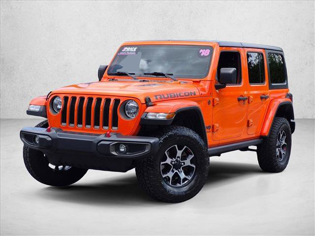 Used 2018 Jeep Wrangler Unlimited Rubicon AWD/4WD image 2