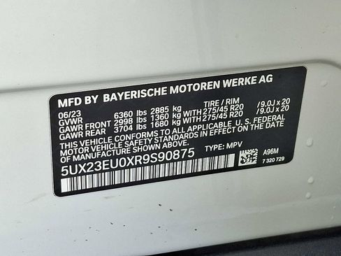 Certified 2024 BMW X5 xDrive40i w/ Premium Package image 27