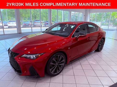 Certified 2024 Lexus IS 350 F Sport w/ Memory Package RWD image 3