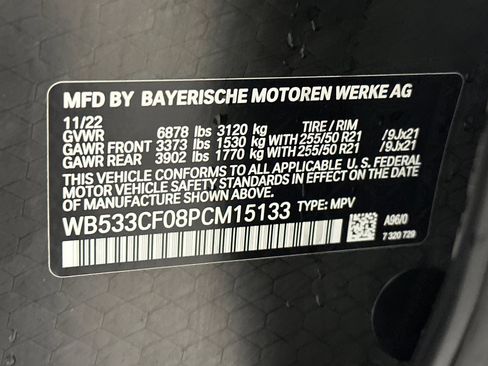 Certified 2023 BMW iX M60 w/ Executive Package image 19