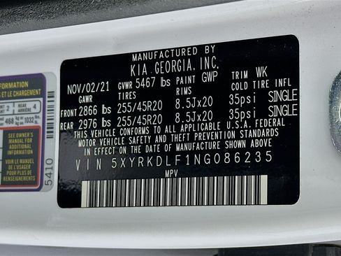 Used 2022 Kia Sorento SX Prestige AWD/4WD image 12