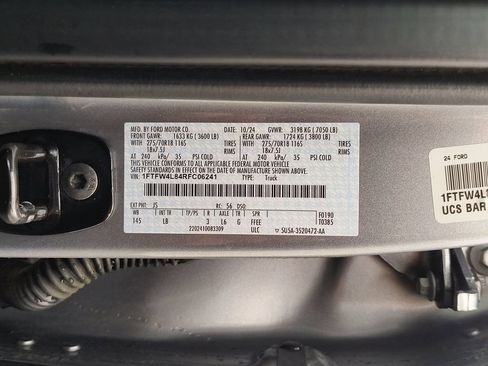 Used 2024 Ford F150 Tremor w/ Bed Utility Package AWD/4WD image 17