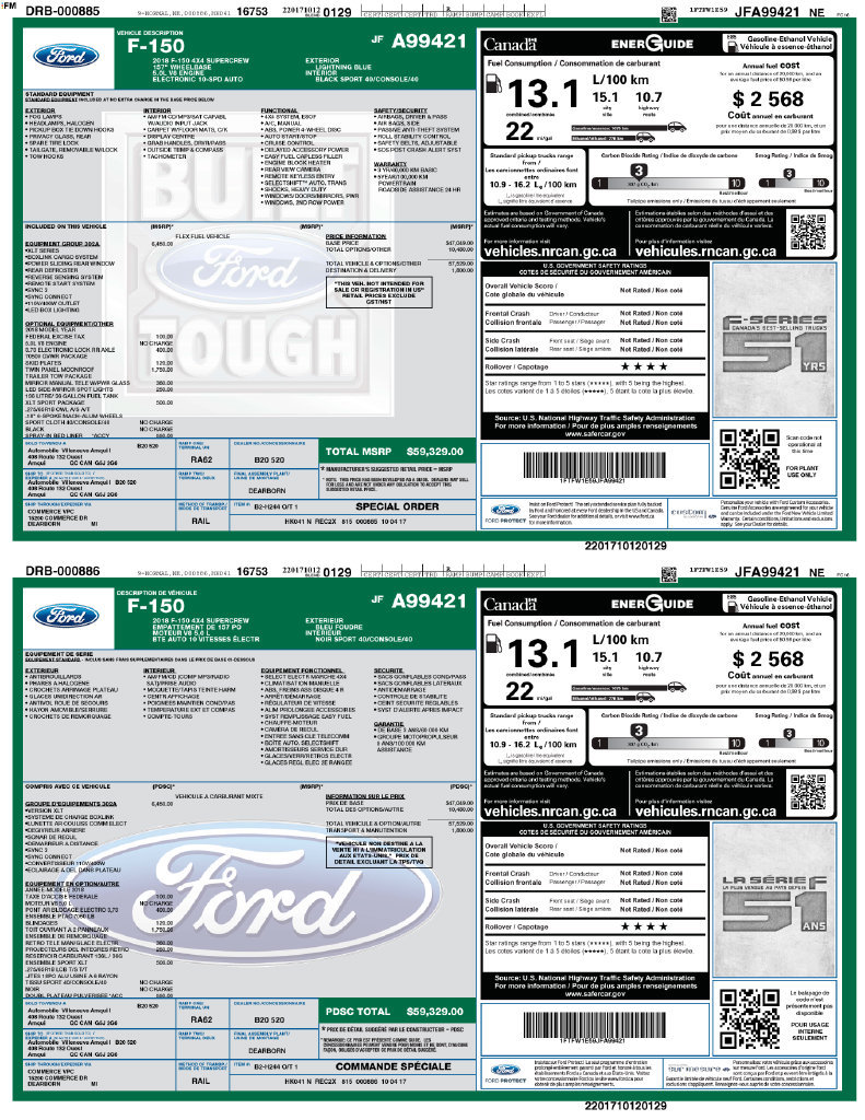 Used 2018 Ford F150 XLT w/ Equipment Group 302A Luxury AWD/4WD image 9