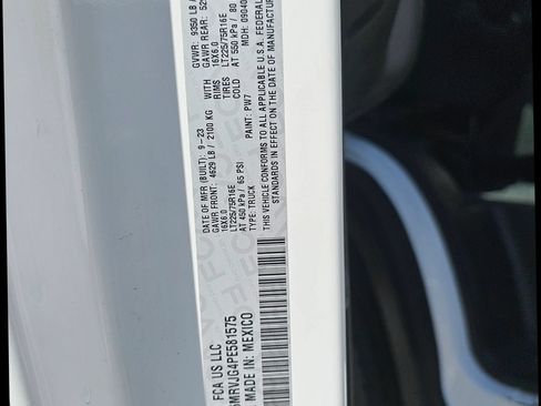 Used 2023 RAM ProMaster 3500 w/ Fleet Safety Group FWD image 28