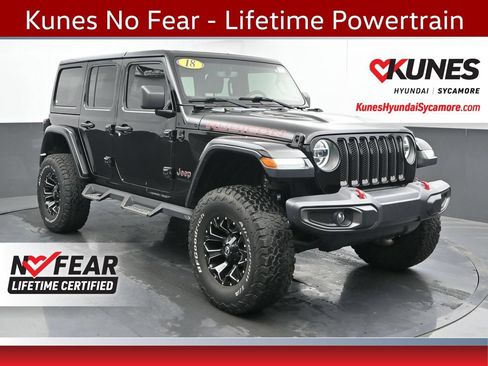 Used 2018 Jeep Wrangler Unlimited Rubicon w/ Dual Top Group AWD/4WD image 1