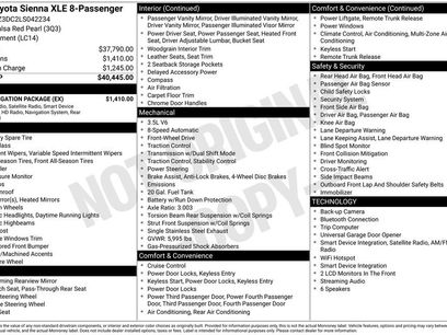 Used 2020 Toyota Sienna XLE w/ XLE Navigation Package