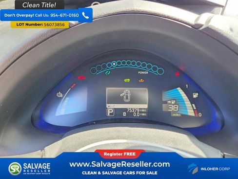 Used 2016 Nissan Leaf SV FWD image 12