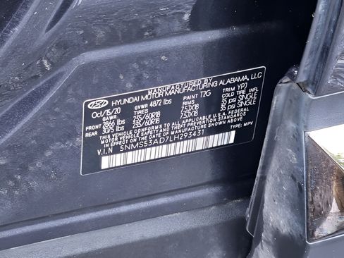 Used 2020 Hyundai Santa Fe Limited FWD image 30