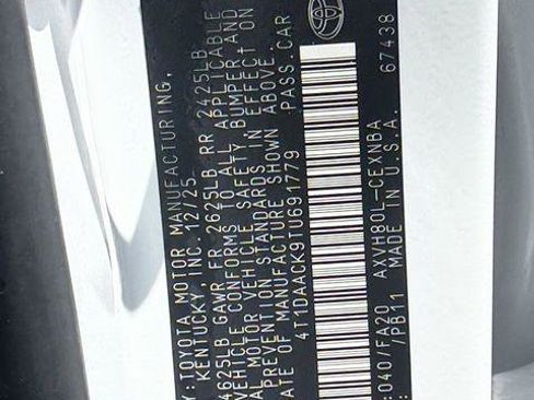 Certified 2026 Toyota Camry LE FWD image 25