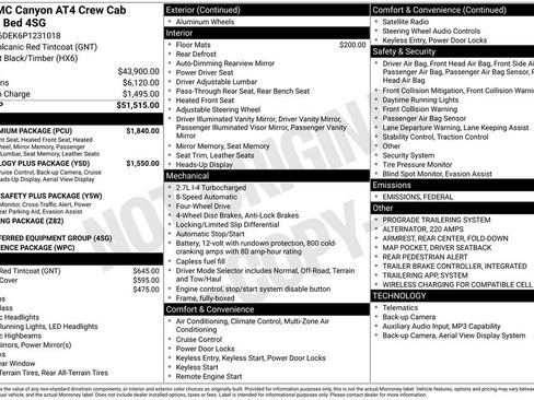 Used 2023 GMC Canyon AT4 w/ AT4 Premium Package image 3