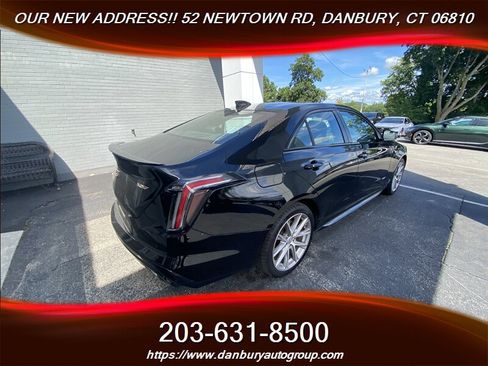 Used 2021 Cadillac CT4 V w/ Technology Package AWD/4WD image 9