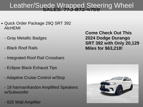 Used 2024 Dodge Durango SRT AWD/4WD image 18