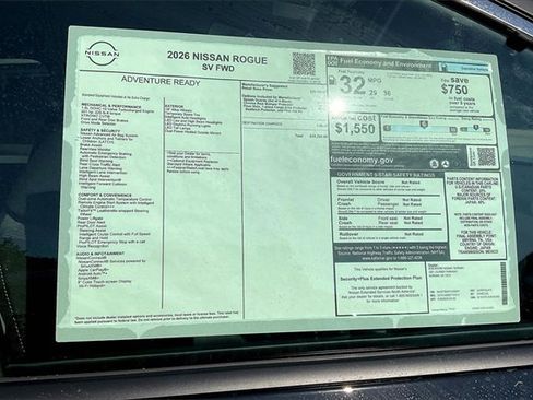 New 2026 Nissan Rogue SV image 13