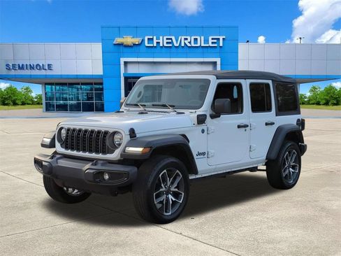 Used 2025 Jeep Wrangler Unlimited Sport S 4xe w/ Convenience Group AWD/4WD image 2