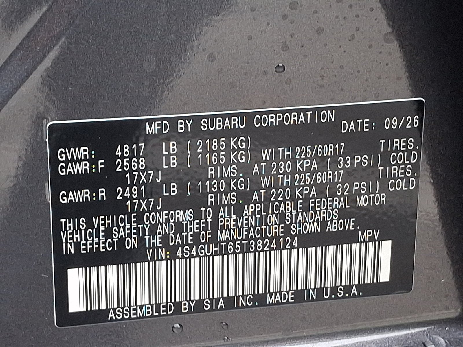 New 2026 Subaru Crosstrek 2.5i Wilderness AWD/4WD image 17