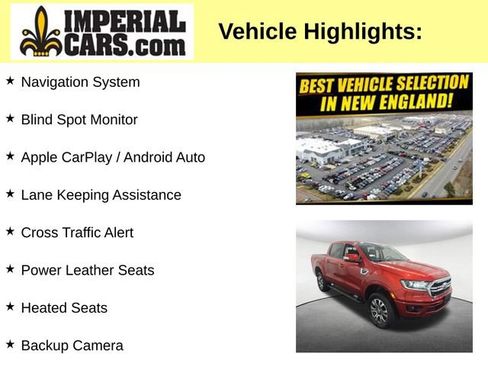 Used 2023 Ford Ranger Lariat w/ Technology Package AWD/4WD image 3