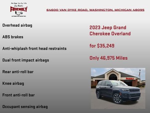 Used 2023 Jeep Grand Cherokee Overland image 20