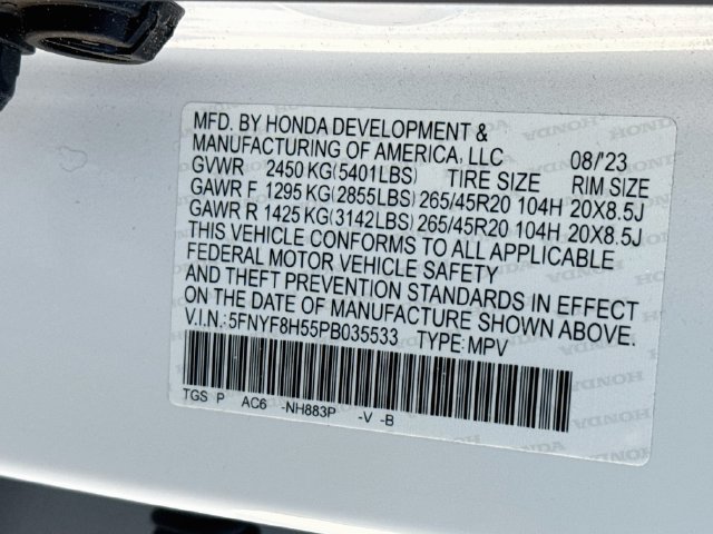 Certified 2023 Honda Passport EX-L image 30