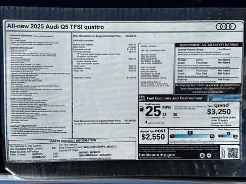 Certified 2025 Audi Q5 Premium w/ Convenience Package AWD/4WD image 21