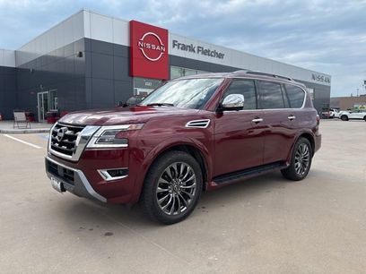 Used 2023 Nissan Armada Platinum w/ Captain's Chairs Package