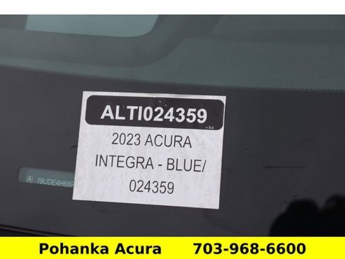 Certified 2023 Acura Integra CVT w/A-Spec Tech Package FWD image 37
