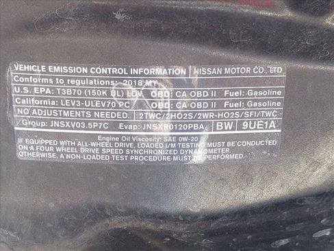 Used 2018 Nissan Murano SL w/ Cargo Package FWD image 26